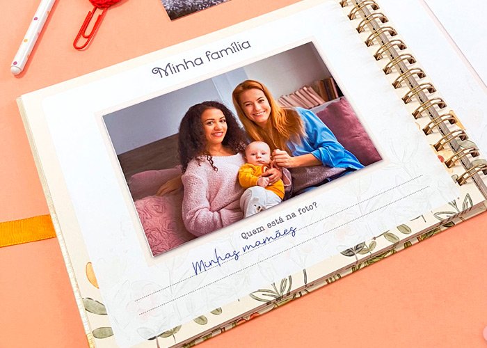Livro do bebê personalizado