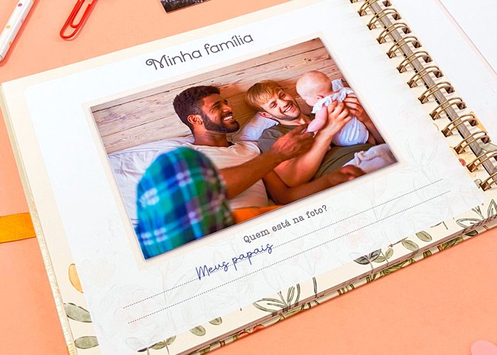 Livro do bebê personalizado